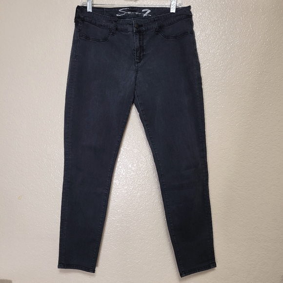 Seven7 Denim - Seven7 Women Charcoal Black Jean Size 32